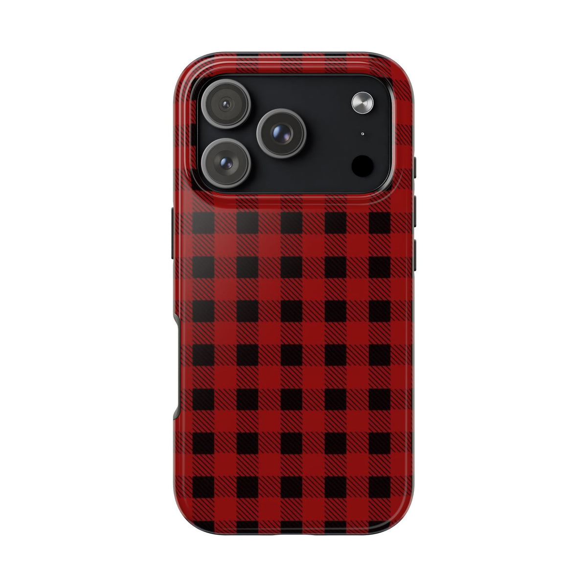 Red Plaid Phone Case