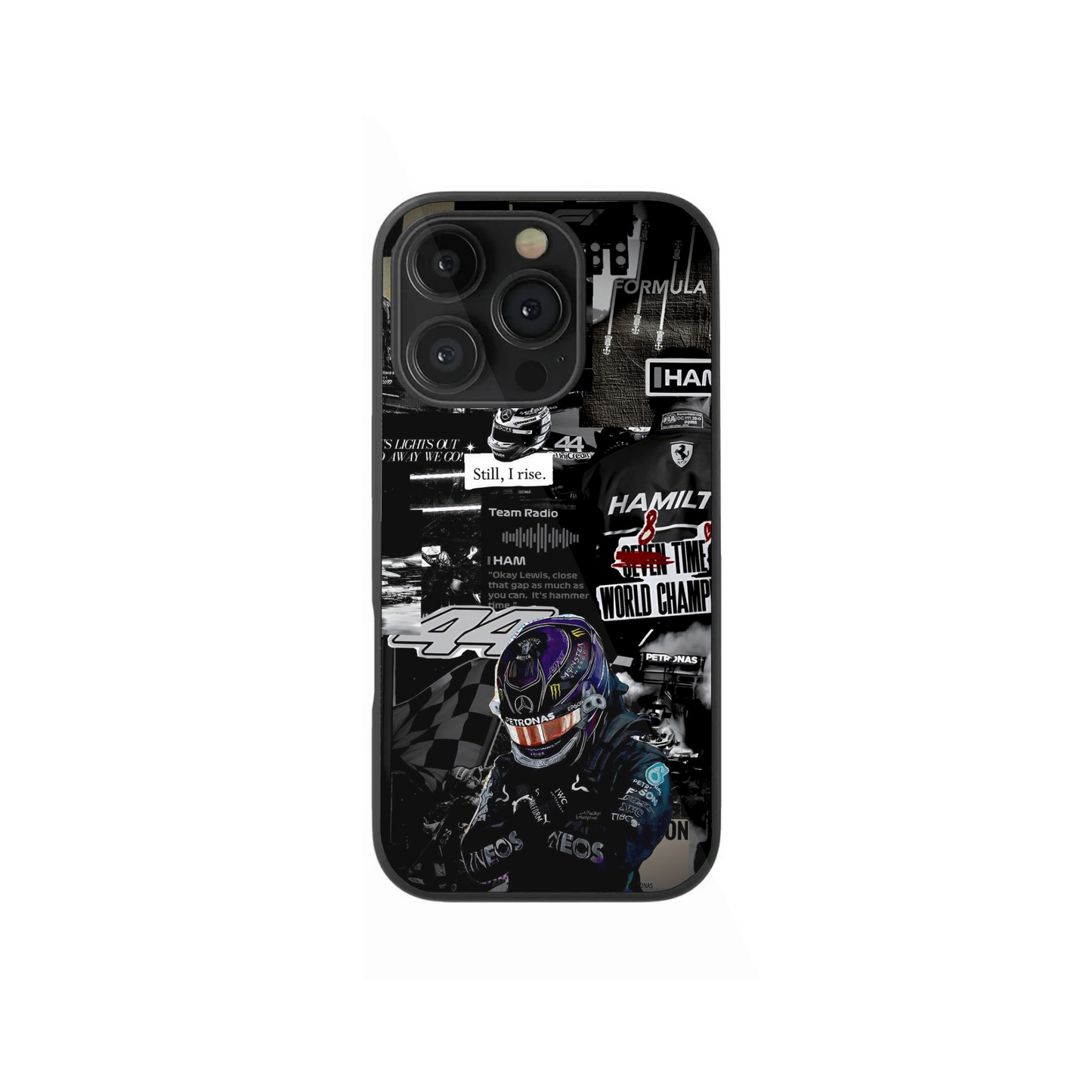 ๐ Hamilton "Still I Rise" Collage Case | Lit Cases