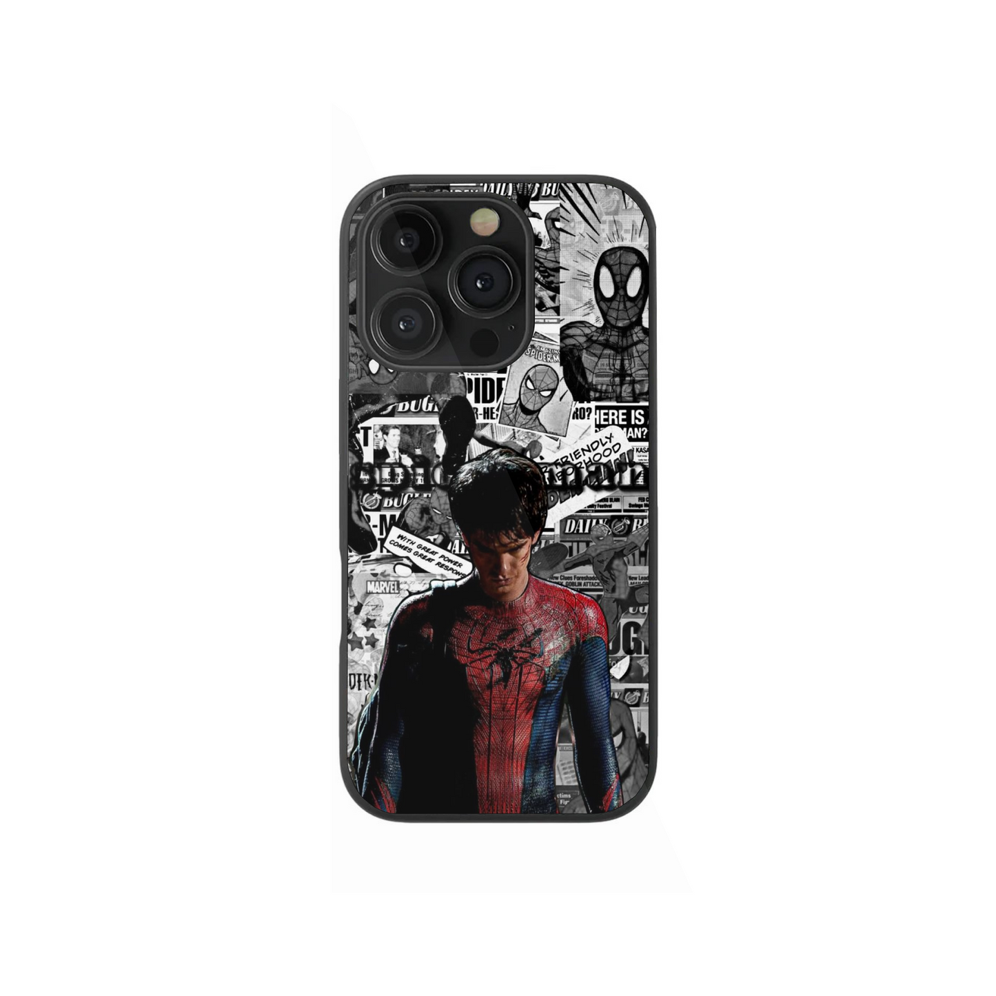 ๐ฐ Andrew Spidey Vintage Newsprint