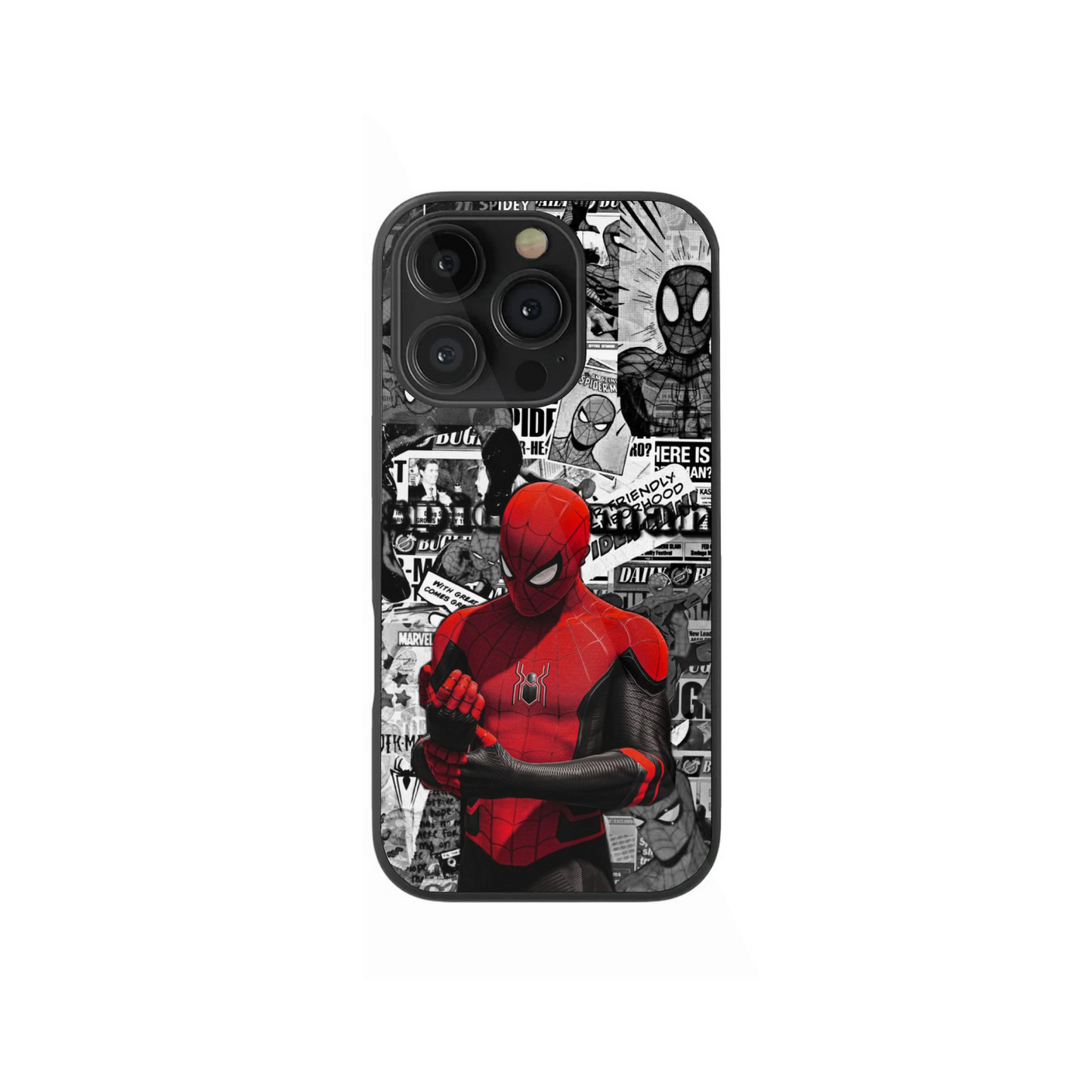 Spider-Man Comic Collage Phone Case