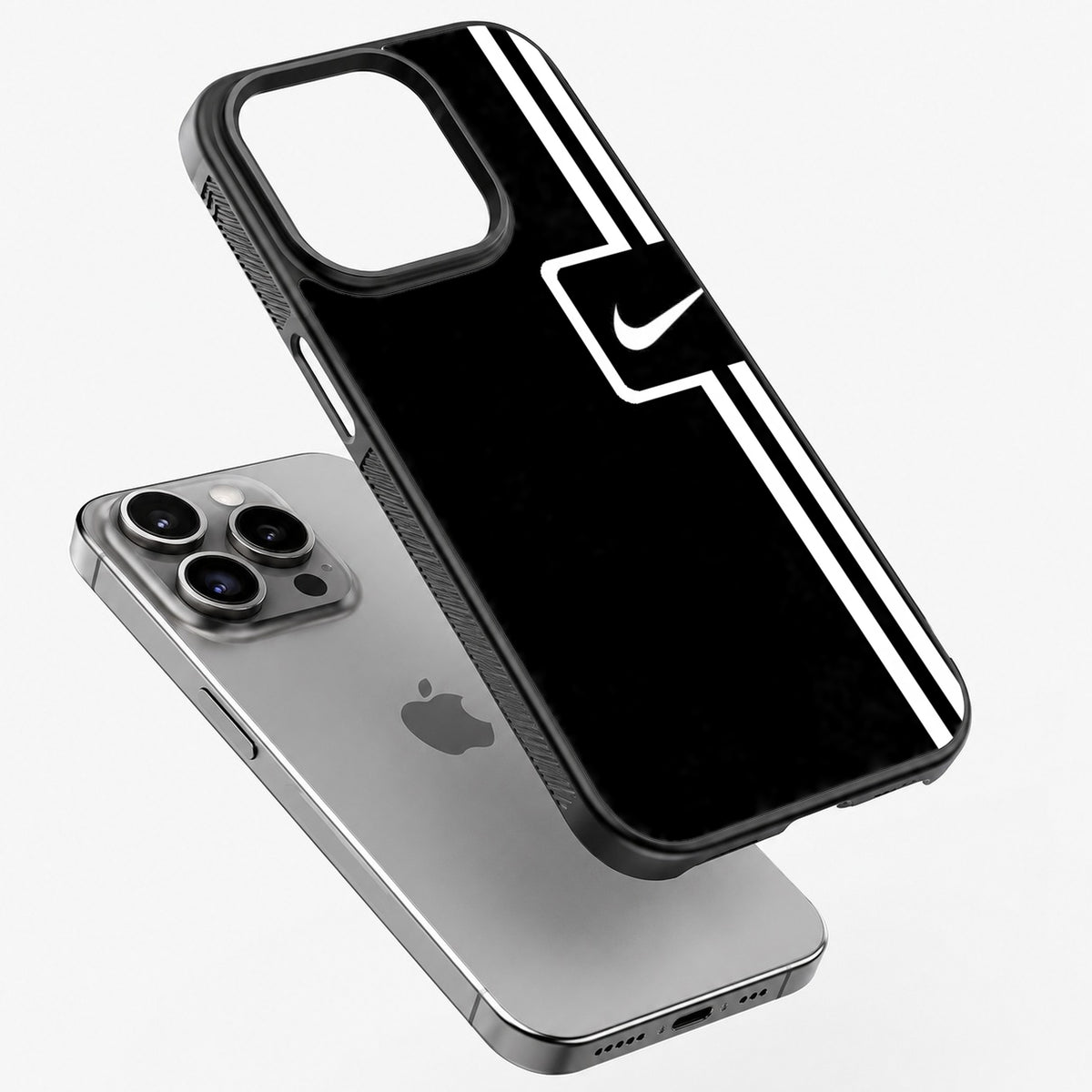 Side Stripe - Bumper Glass Case