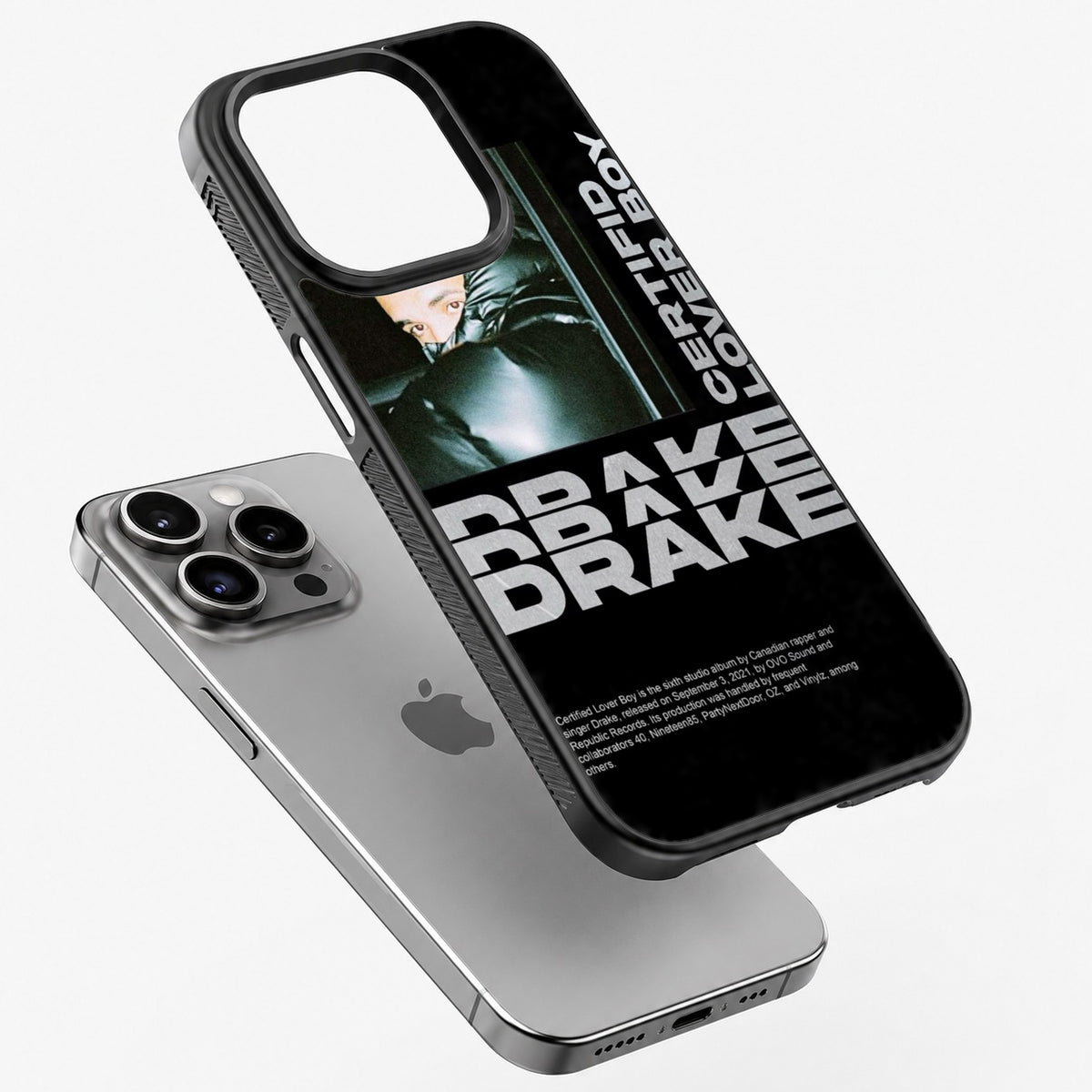 Chrome Type - Bumper Glass Case