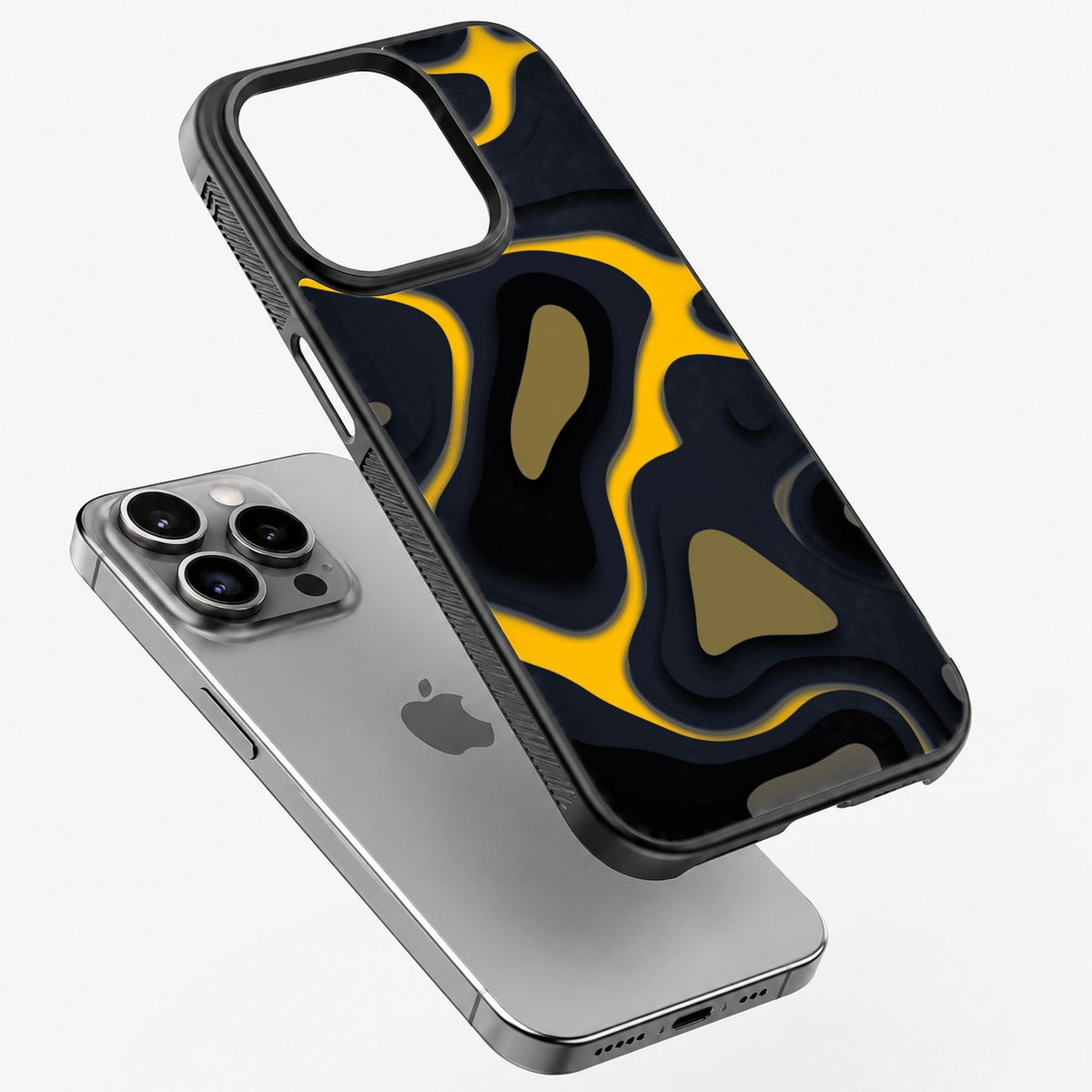 Gold Melt - Bumper Glass Case