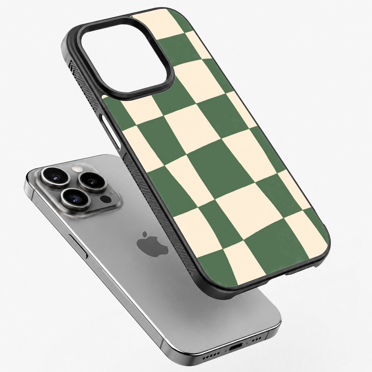 Forest Check - Bumper Glass Case