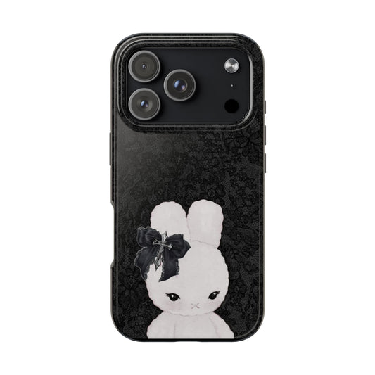 Gothic Lace Bunny Phone Case
