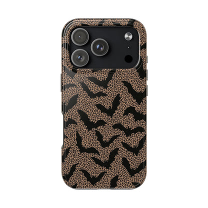 🦇 Bat Silhouette Leopard