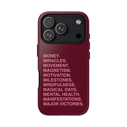 The M-List Manifestation