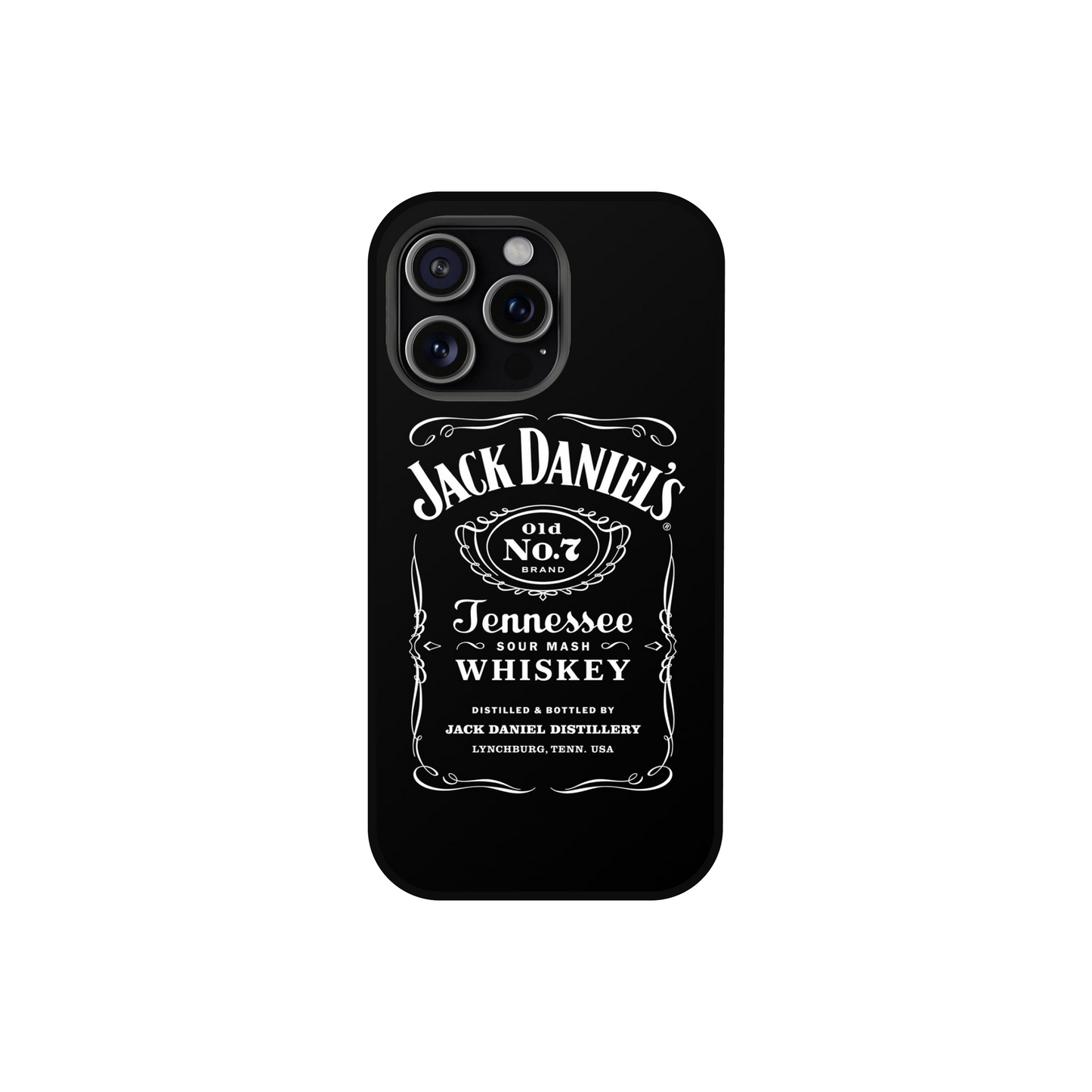 Vintage Whiskey Label Aesthetic Phone Case