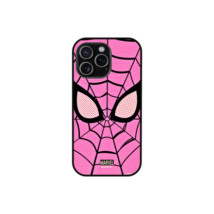 Pink Spider-Man Mask Phone Case