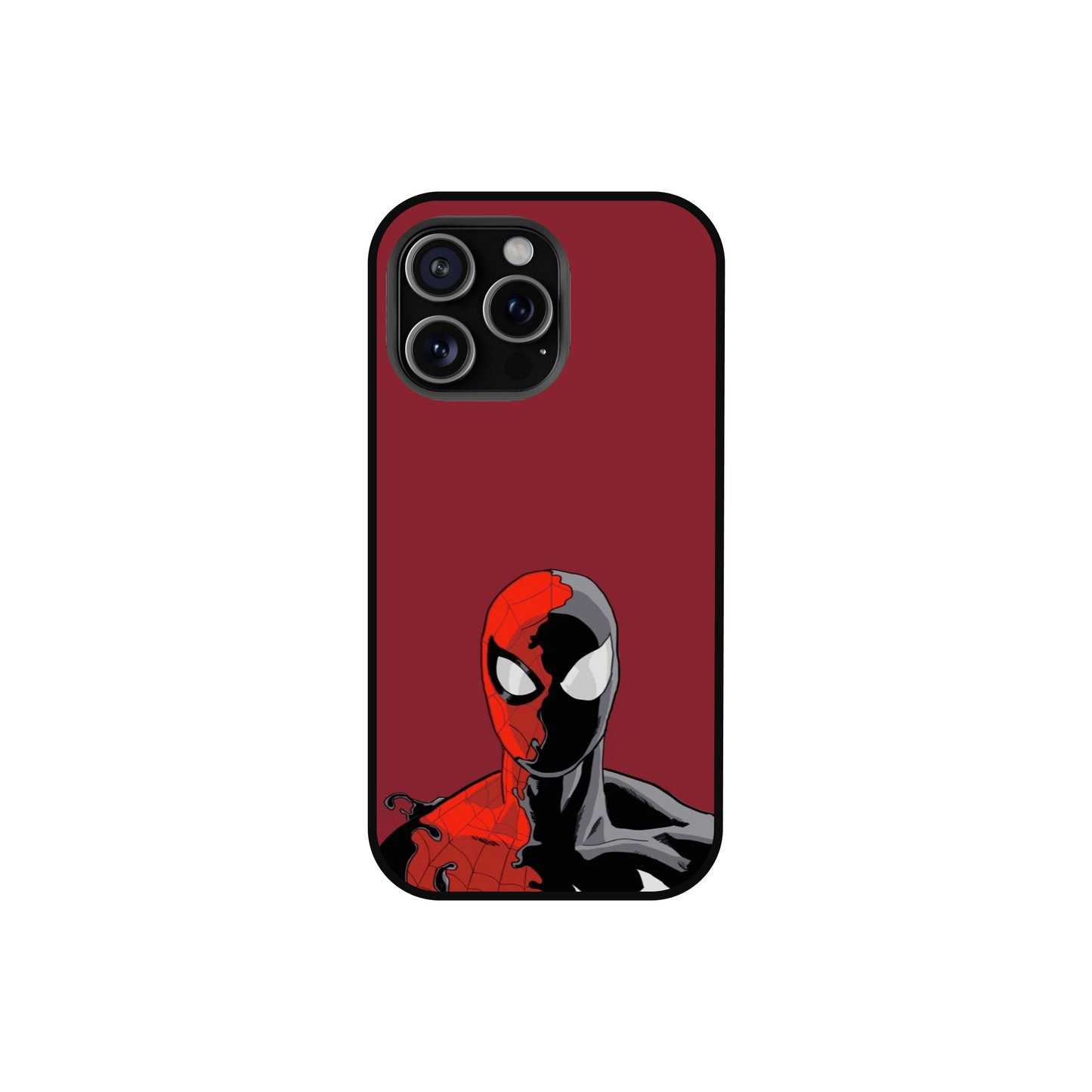 Split Spider-Man Symbiote Phone Case