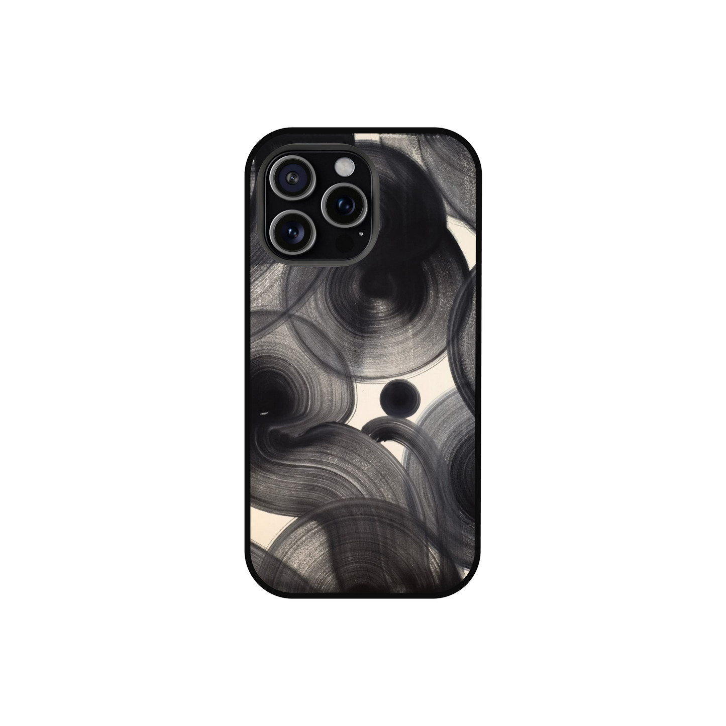 Abstract Brushstroke Swirls Phone Case