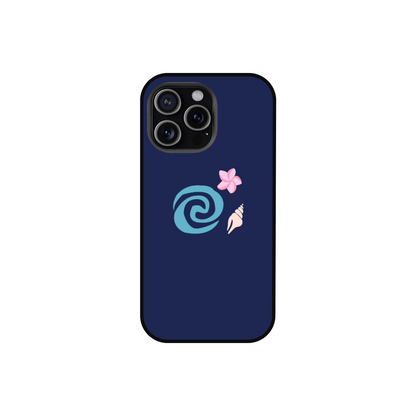 Ocean Voyager Wave & Plumeria Phone Case