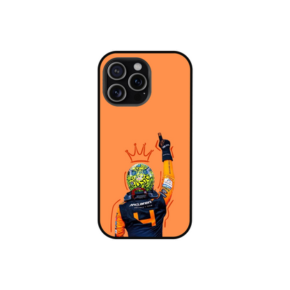 👑 Lando Norris Victory Case | Lit Cases