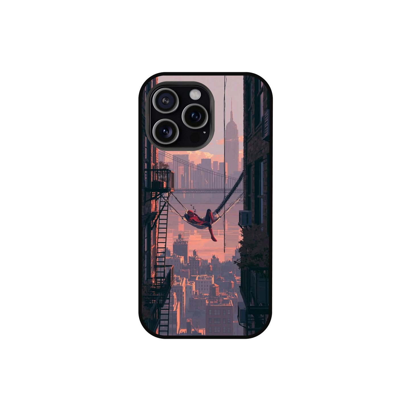 🌆 Spidey Rooftop Hammock