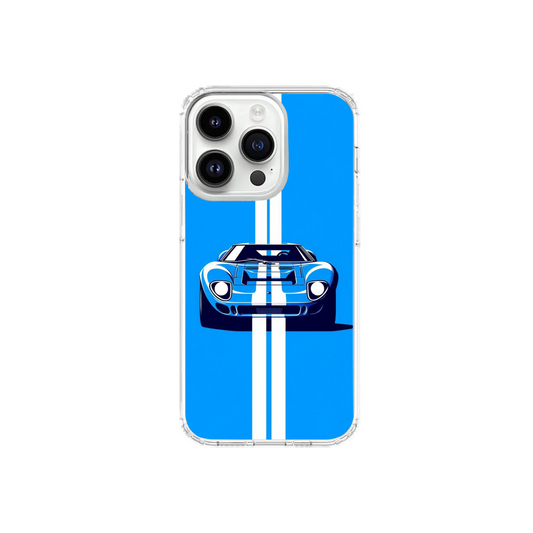 Blue GT Racing Stripes Phone Case