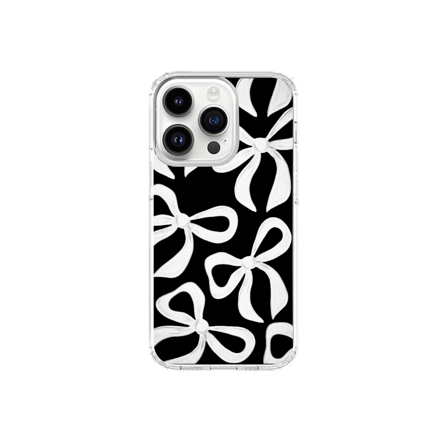 Painterly Poodle Bows Phone Case