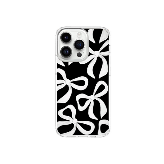 Painterly Poodle Bows Phone Case