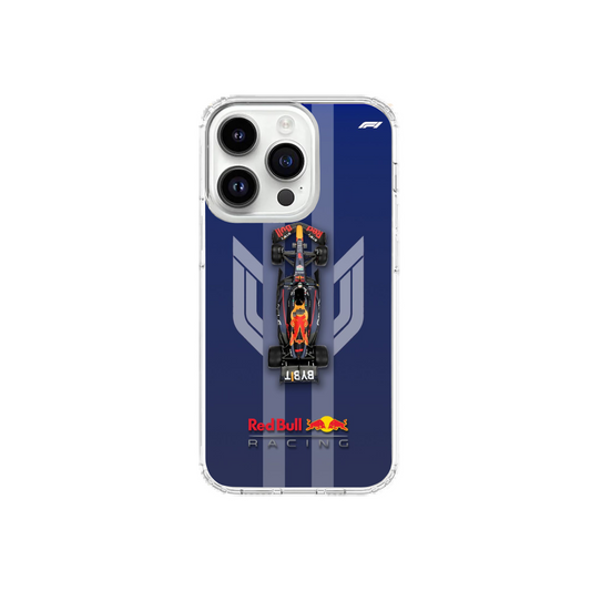 Navy Blue Racing Bull Aesthetic Phone Case