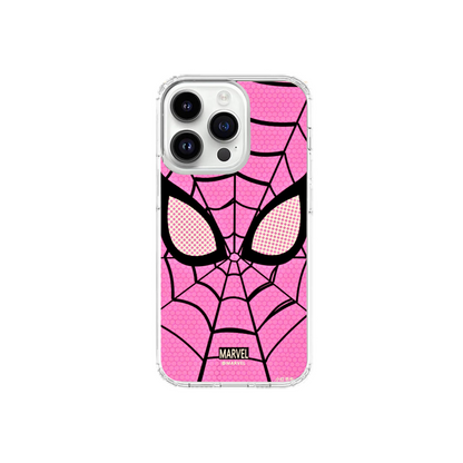 Pink Spider-Man Mask Phone Case