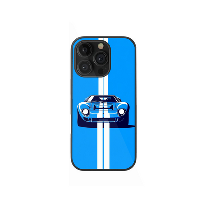 Blue GT Racing Stripes Phone Case