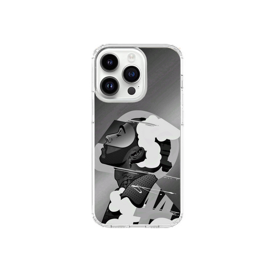 The "GOAT" Abstract Art Case | Lewis Hamilton Monochromatic F1 Aesthetic