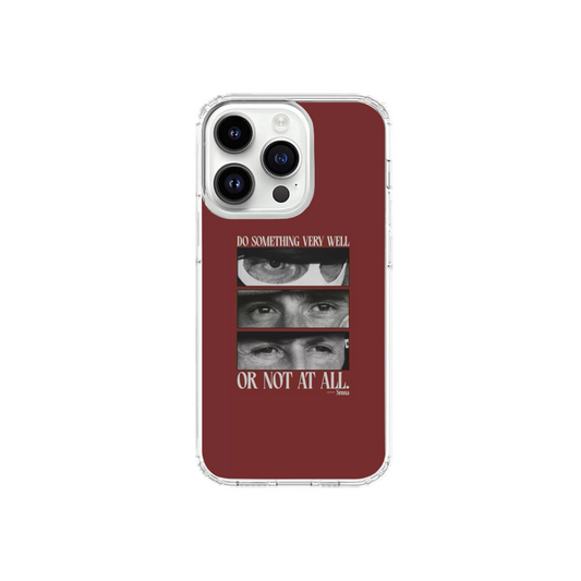 Ayrton Senna Motivational Quote "Do It Well" Phone Case