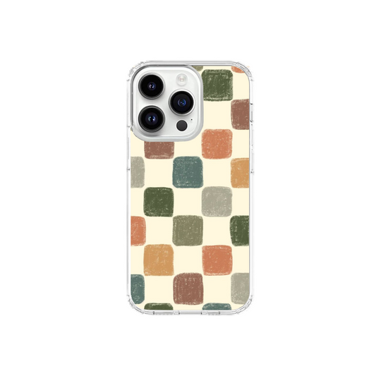 Cozy Sketchbook Checkerboard Phone Case