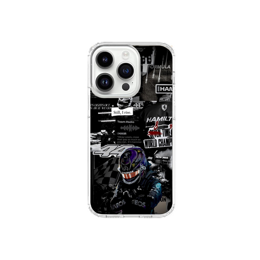 🏁 Hamilton "Still I Rise" Collage Case | Lit Cases