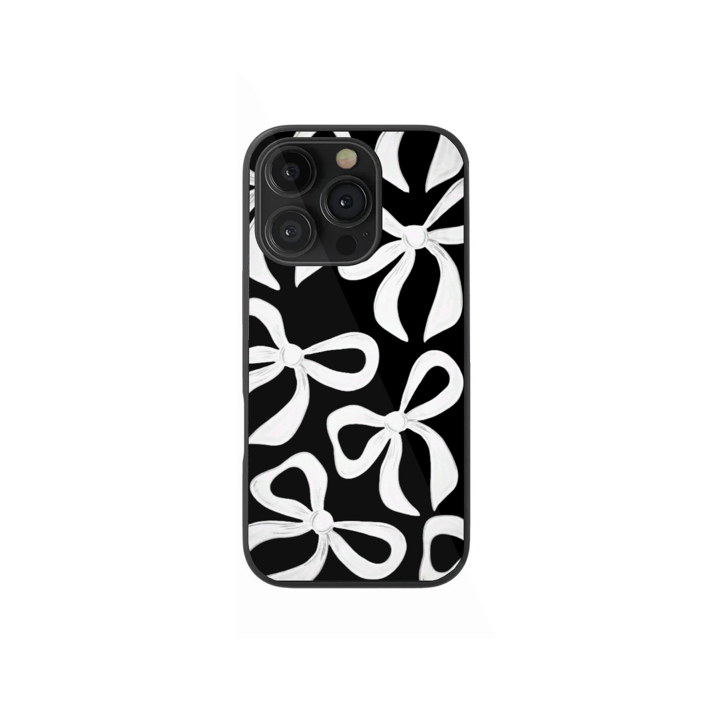 Painterly Poodle Bows Phone Case