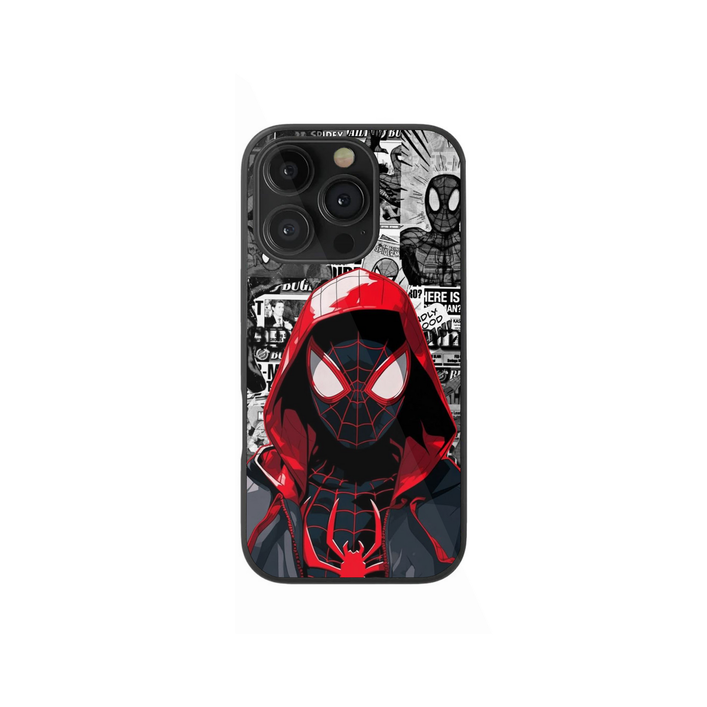 Miles Morales Comic Book Phone Case