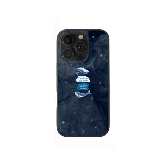 Deep Sea Poem Phone Case 🐋🌊