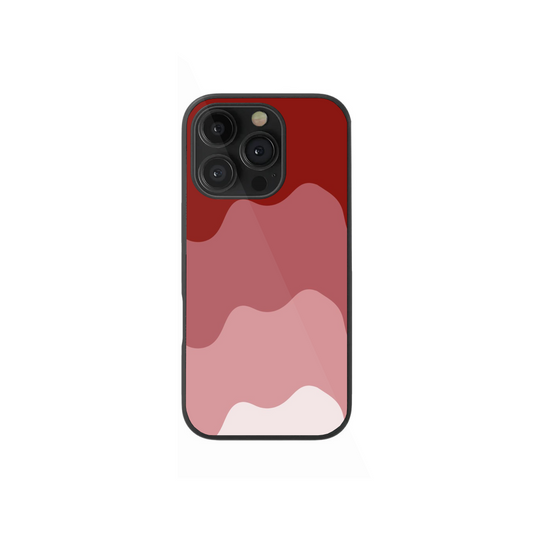 Crimson Waves Phone Case 🌊❤️