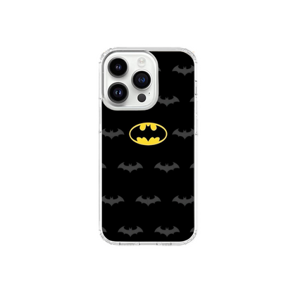 Minimalist Yellow Bat Logo Phone Case
