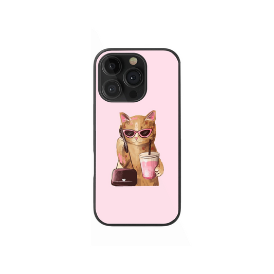 🕶️ Gossip Cat: Pink Chic