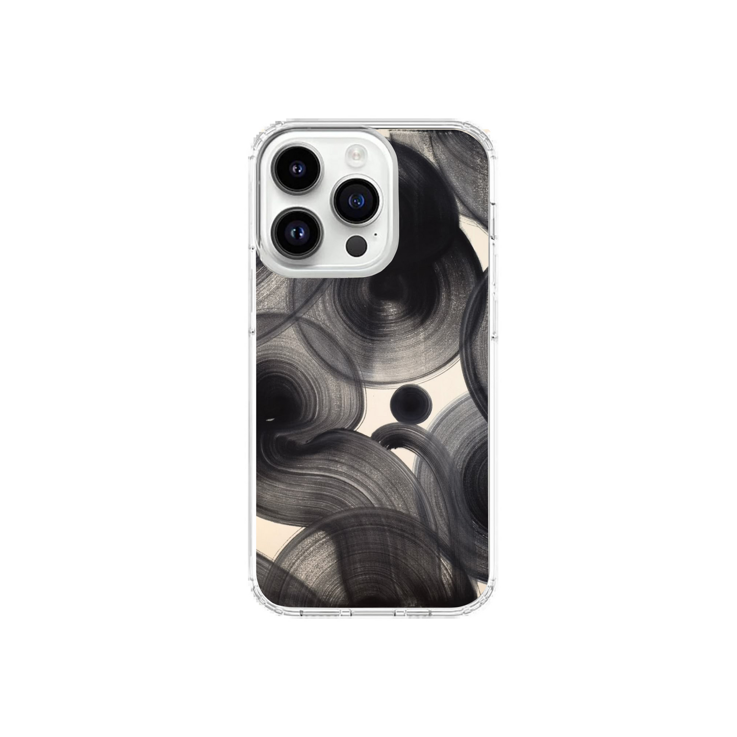 Abstract Brushstroke Swirls Phone Case