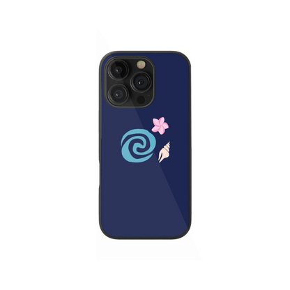 Ocean Voyager Wave & Plumeria Phone Case