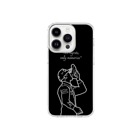 Daniel Ricciardo Quote "No Regrets" F1 Phone Case