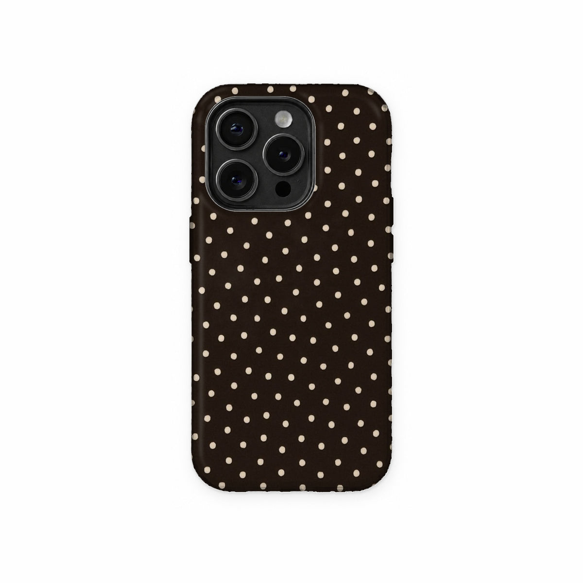 Mocha Dots - Glass Case
