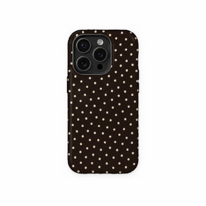 Mocha Dots - Glass Case