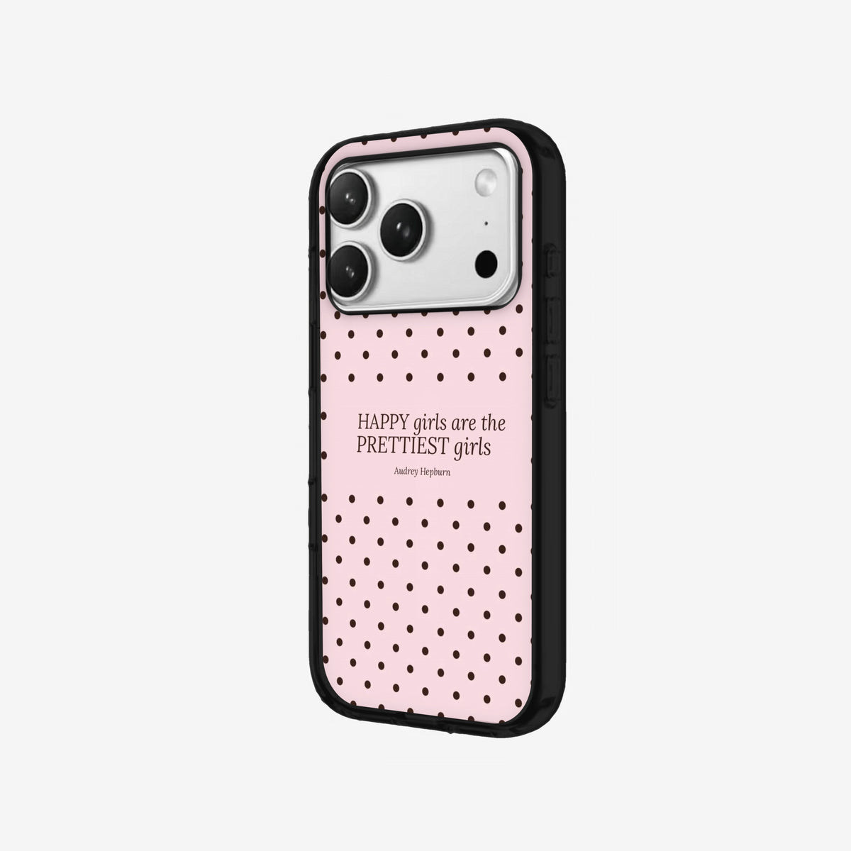 Happy Girls - Black Silicone angled