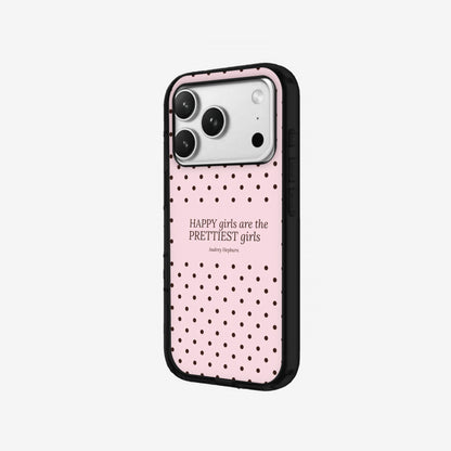 Happy Girls - Black Silicone angled