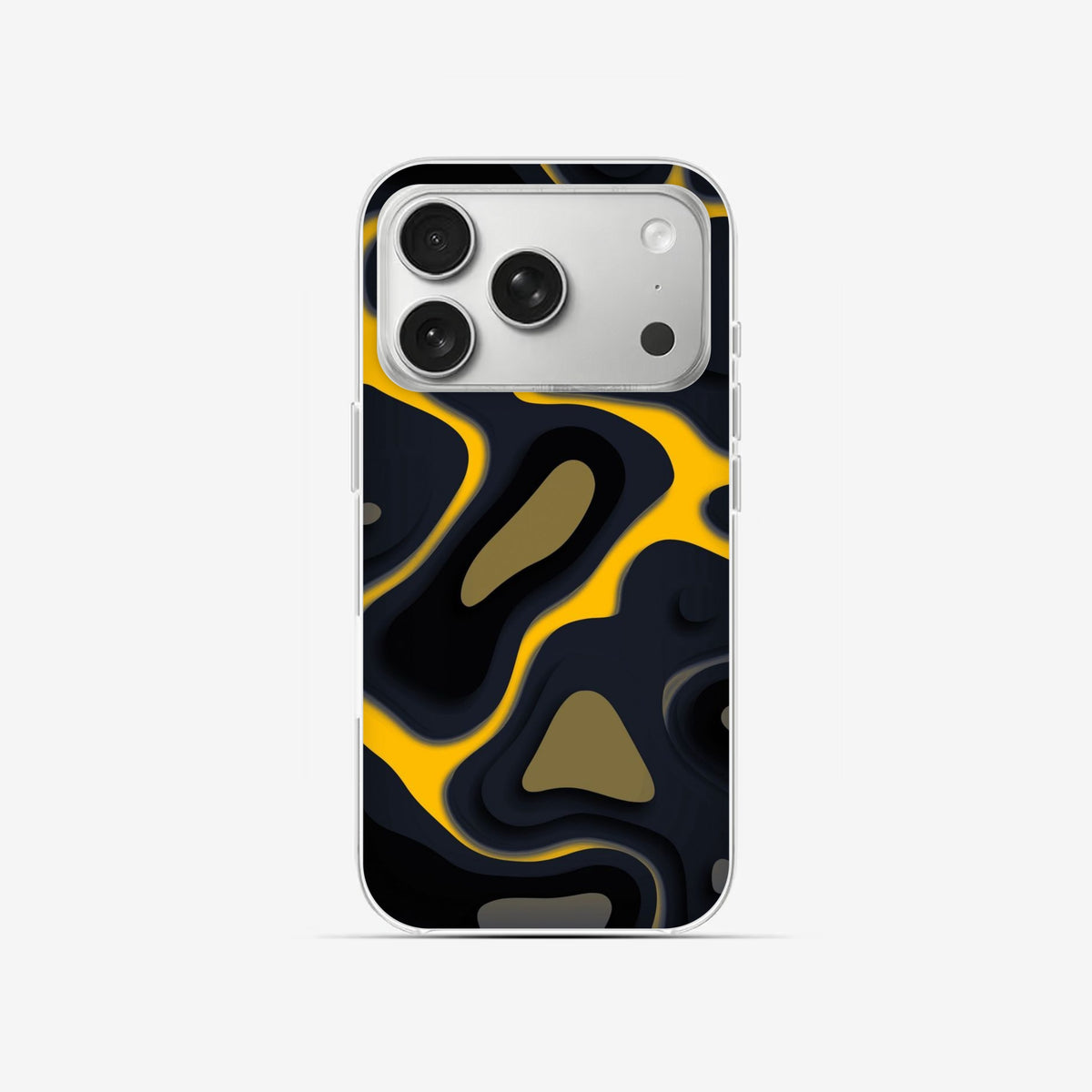 Gold Melt - Clear Silicone