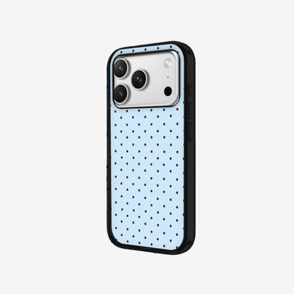 Sky Dots - Black Silicone angled