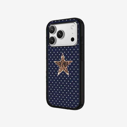 Leo Star - Black Silicone angled