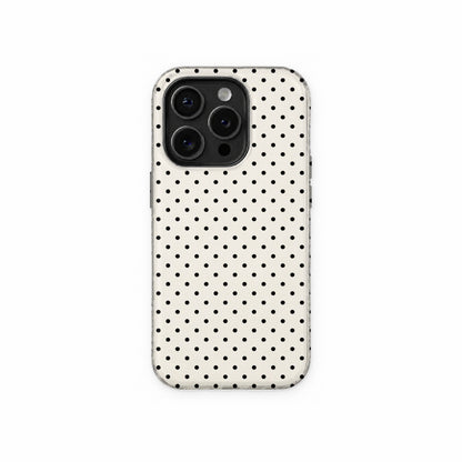 Ivory Dots - Glass Case