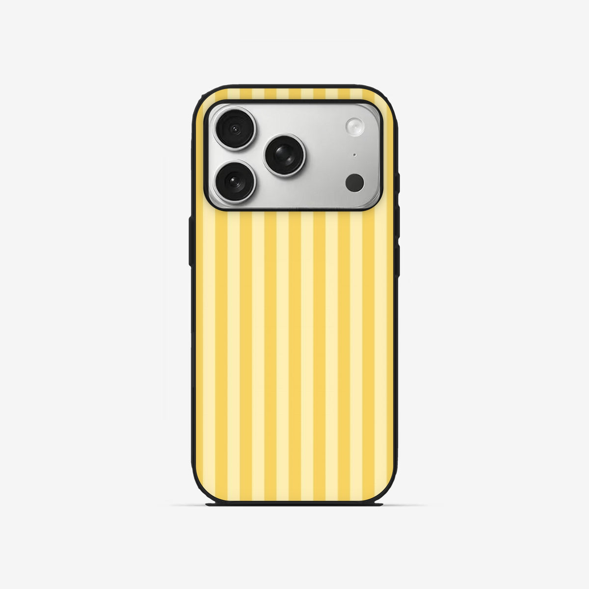 Lemon Stripe - Black Silicone