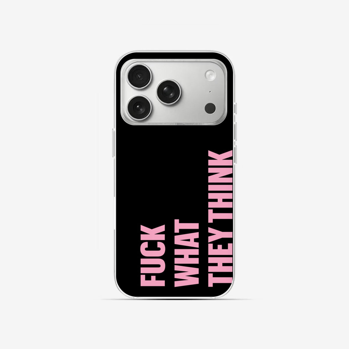 Think Pink - Clear Silicone