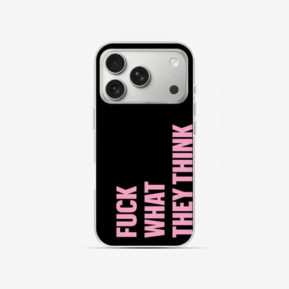 Think Pink - Clear Silicone