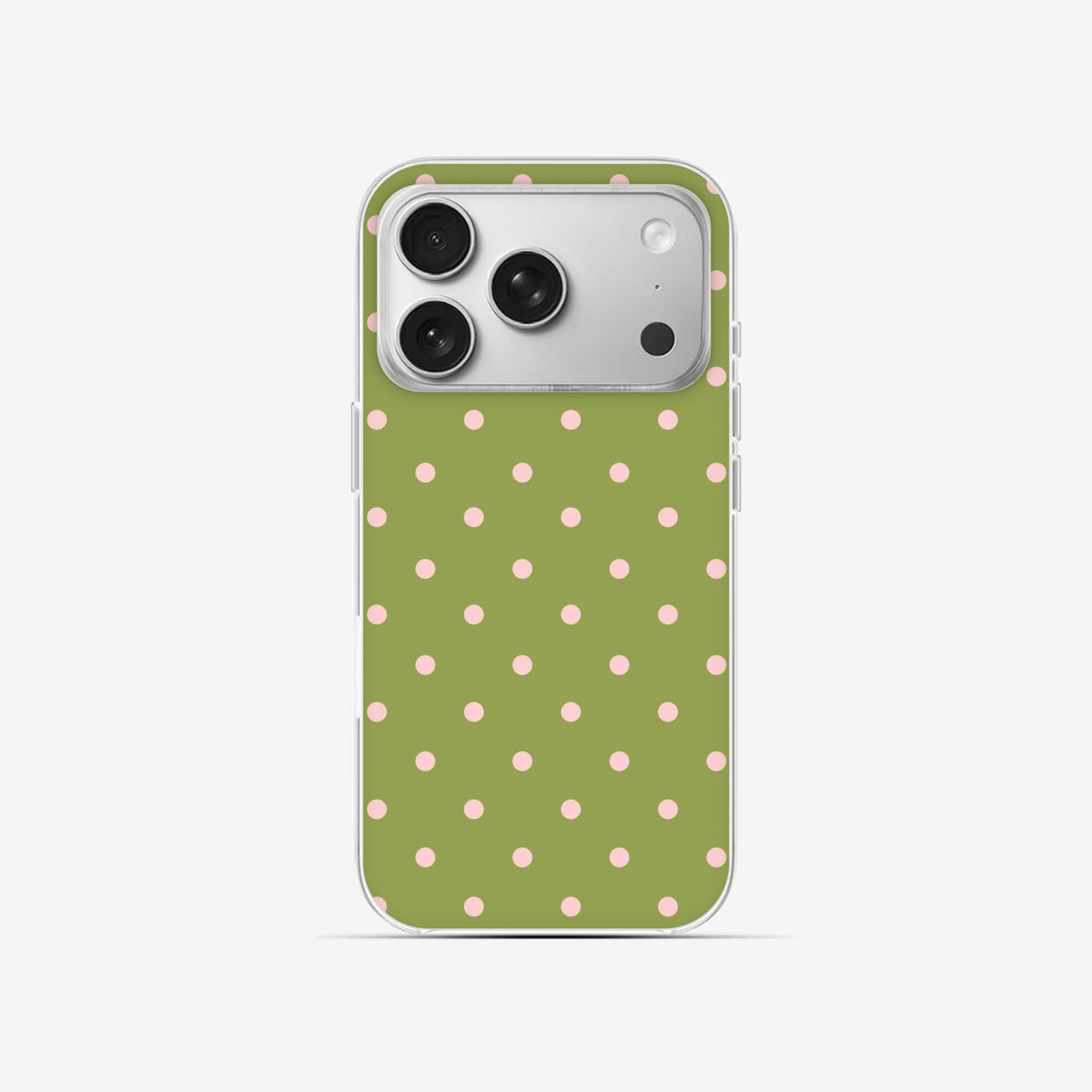 Olive Pop - Clear Silicone