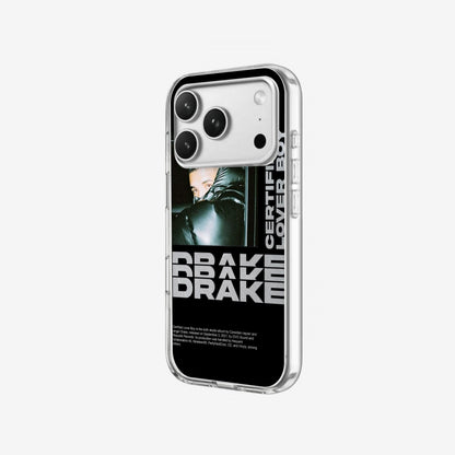 Chrome Type - Clear Silicone angled
